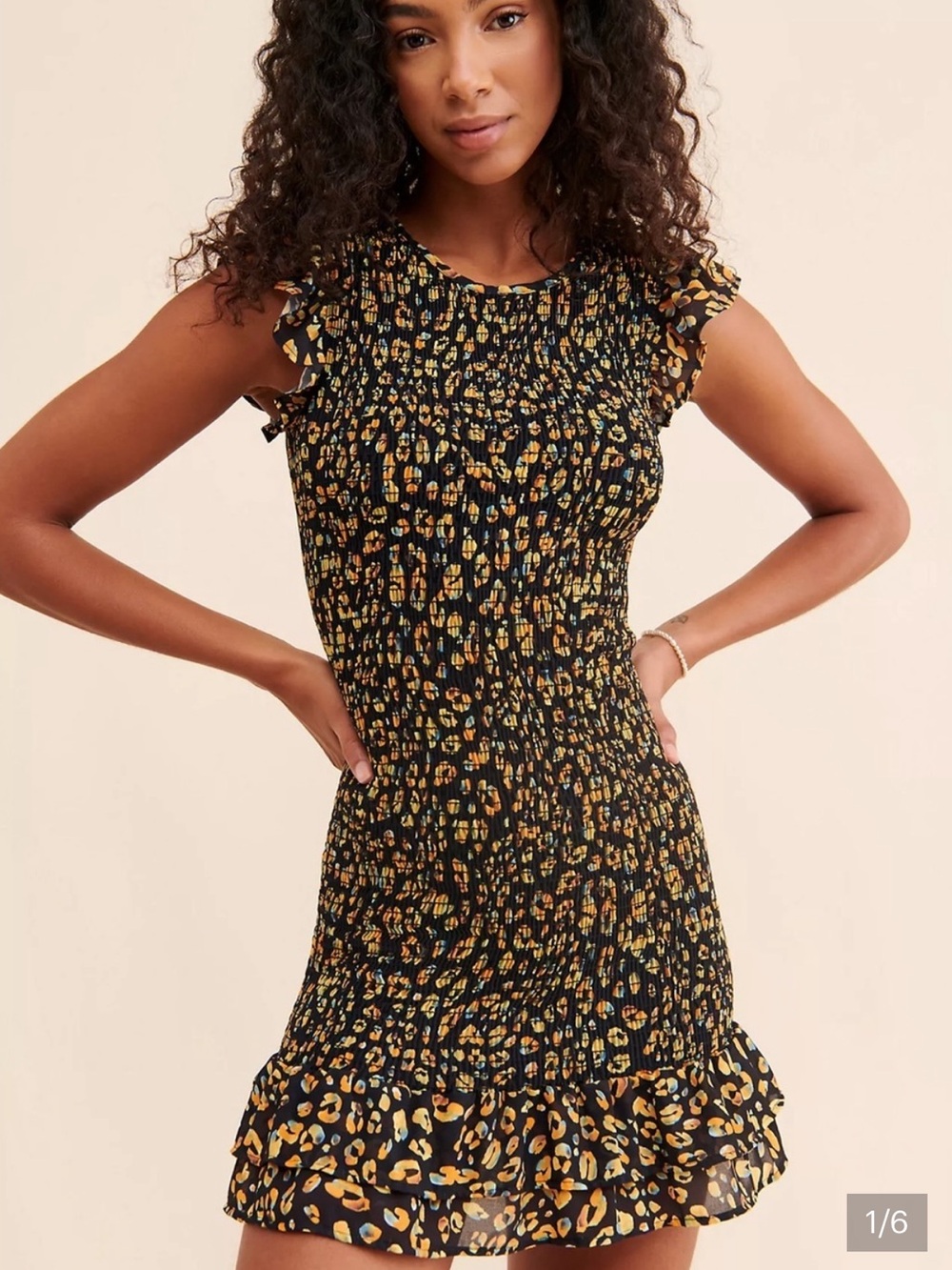 LOST + WANDER DANCE ALL NIGHT MINI DRESS